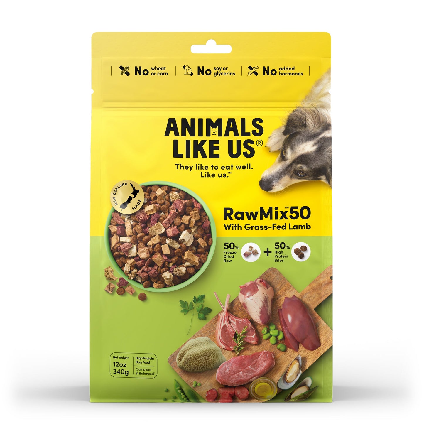 Animals Like Us Dog Rawmix50 Grass-Fed Lamb
