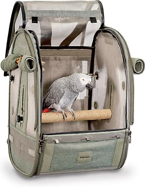 Ibiyaya Medium Trackpack For Birds - Jungle Green