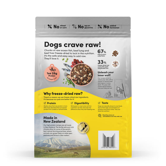 Animals Like Us Dog Rawmix33 With Ocean Fish 2Kg