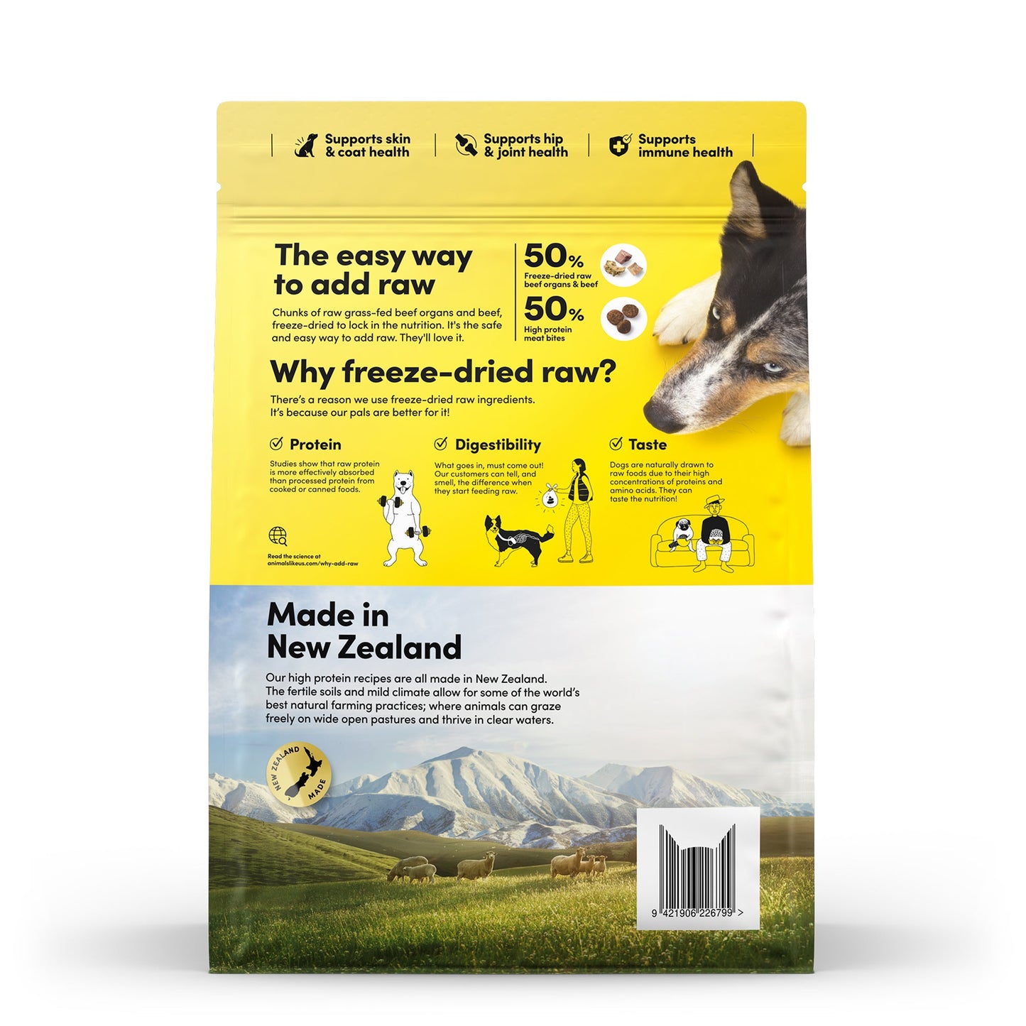 Animals Like Us Dog Rawmix50 Grass-Fed Beef