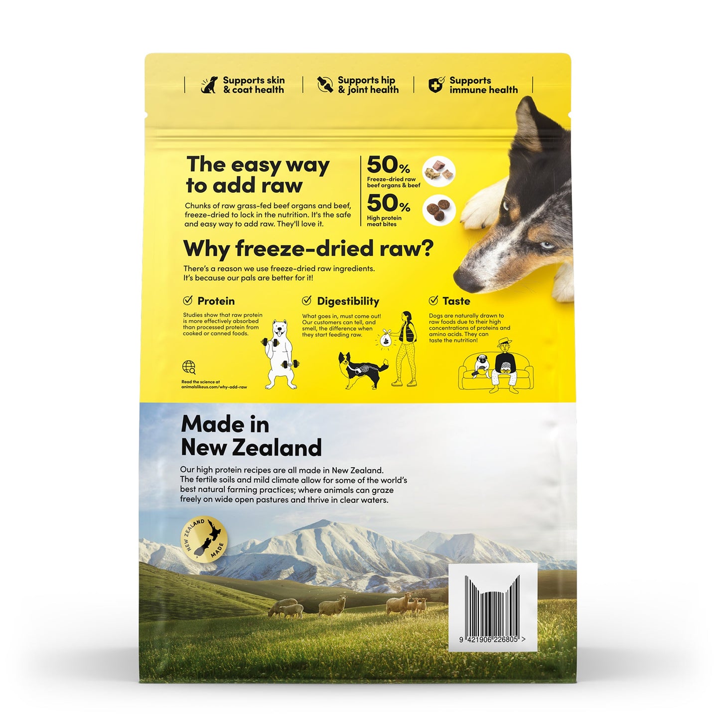Animals Like Us Dog Rawmix50 Grass-Fed Beef
