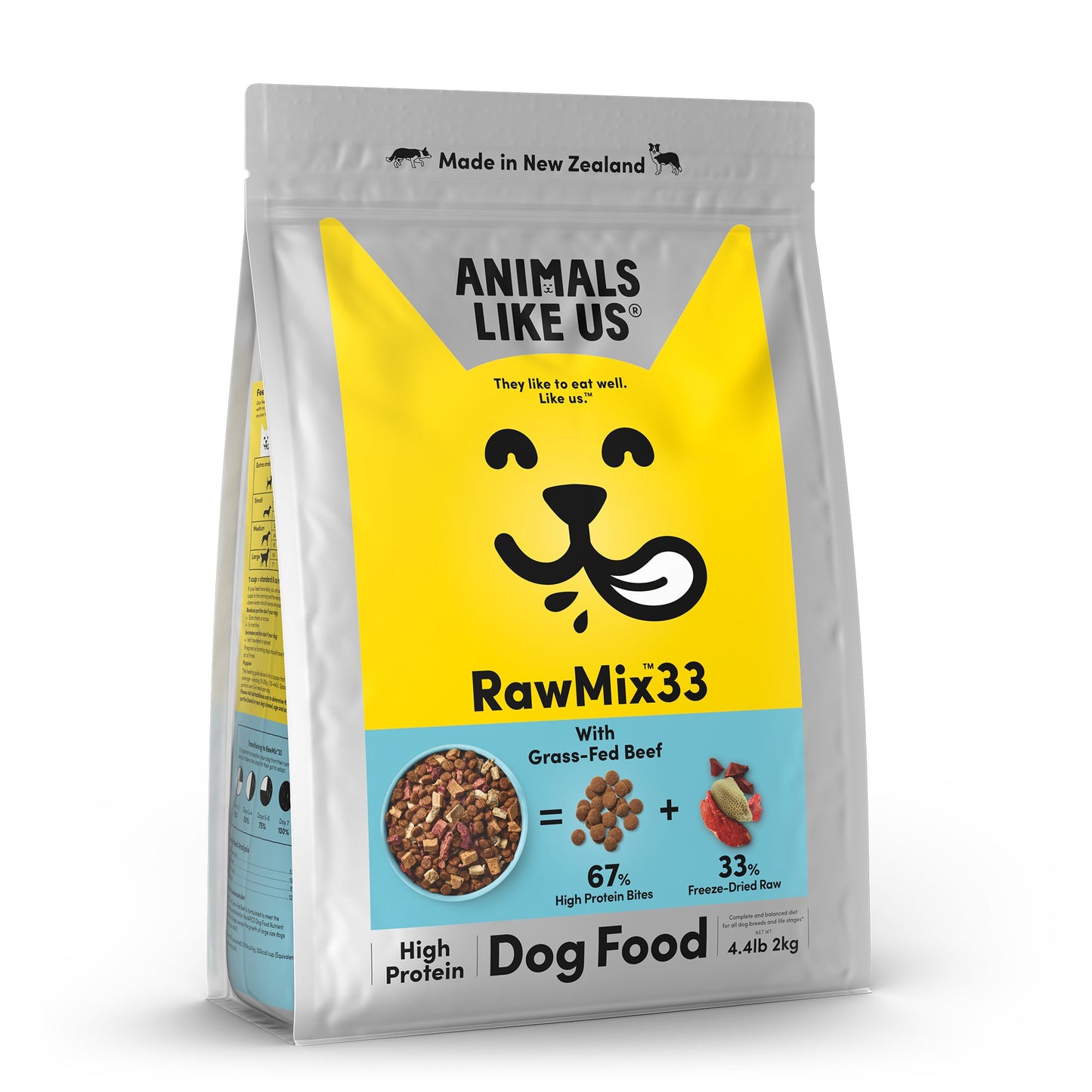 Animals Like Us Dog Rawmix33 With Grass-Fed Beef 2Kg