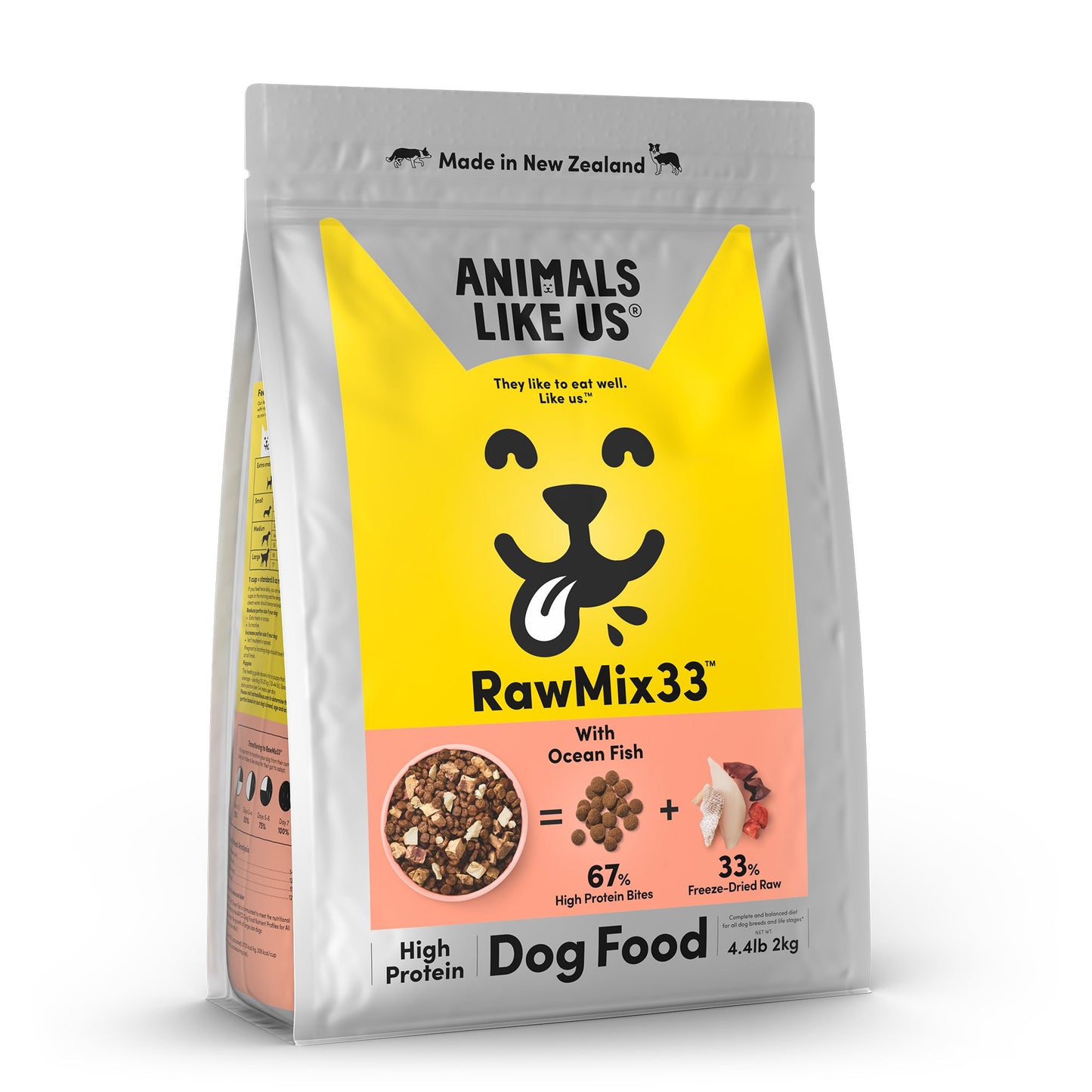 Animals Like Us Dog Rawmix33 With Ocean Fish 2Kg