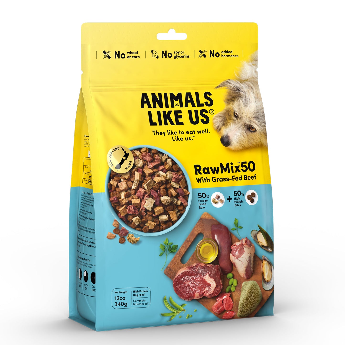 Animals Like Us Dog Rawmix50 Grass-Fed Beef