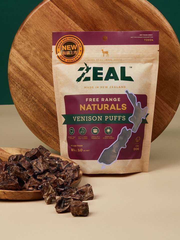 Zeal – Free Range Naturals – Venison Puffs