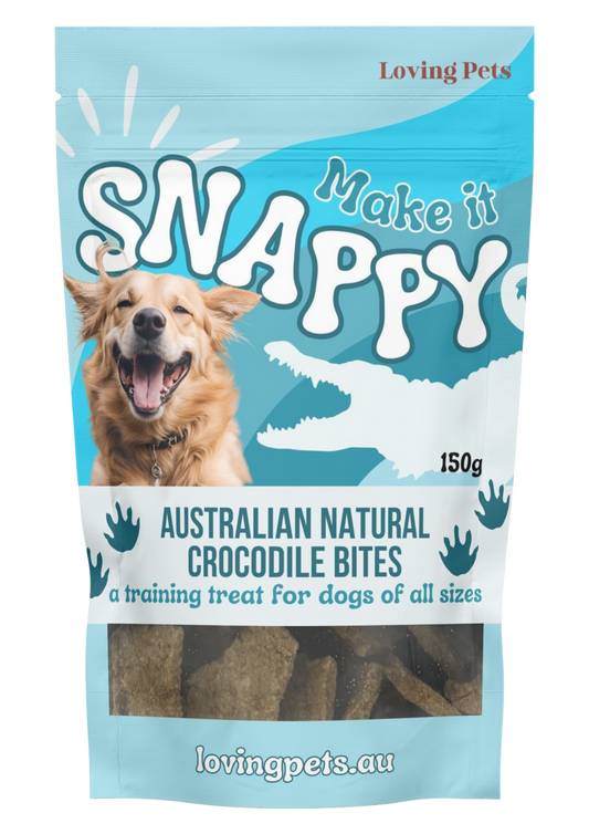 Loving Pets Australian Natural Crocodile Bites 150G