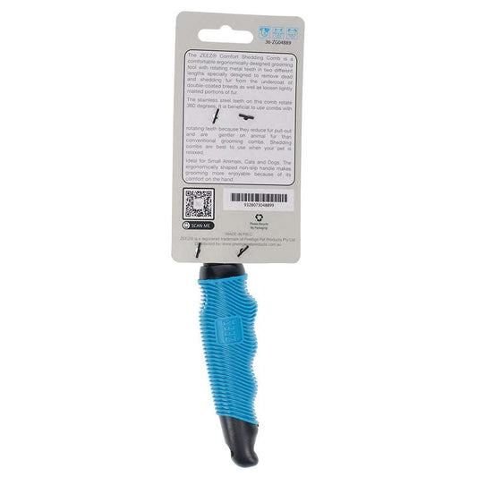 ZeeZ – Comfort – Rotating Teeth Shedding Comb