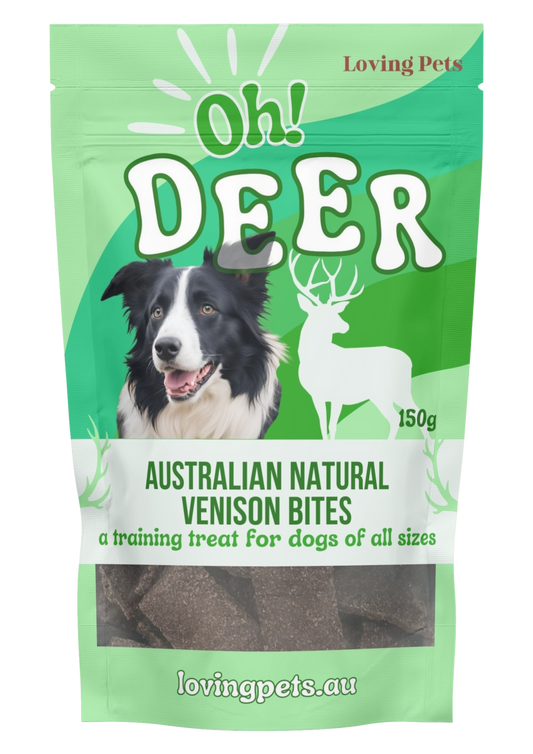 Loving Pets Australian Natural Venison Bites 150G