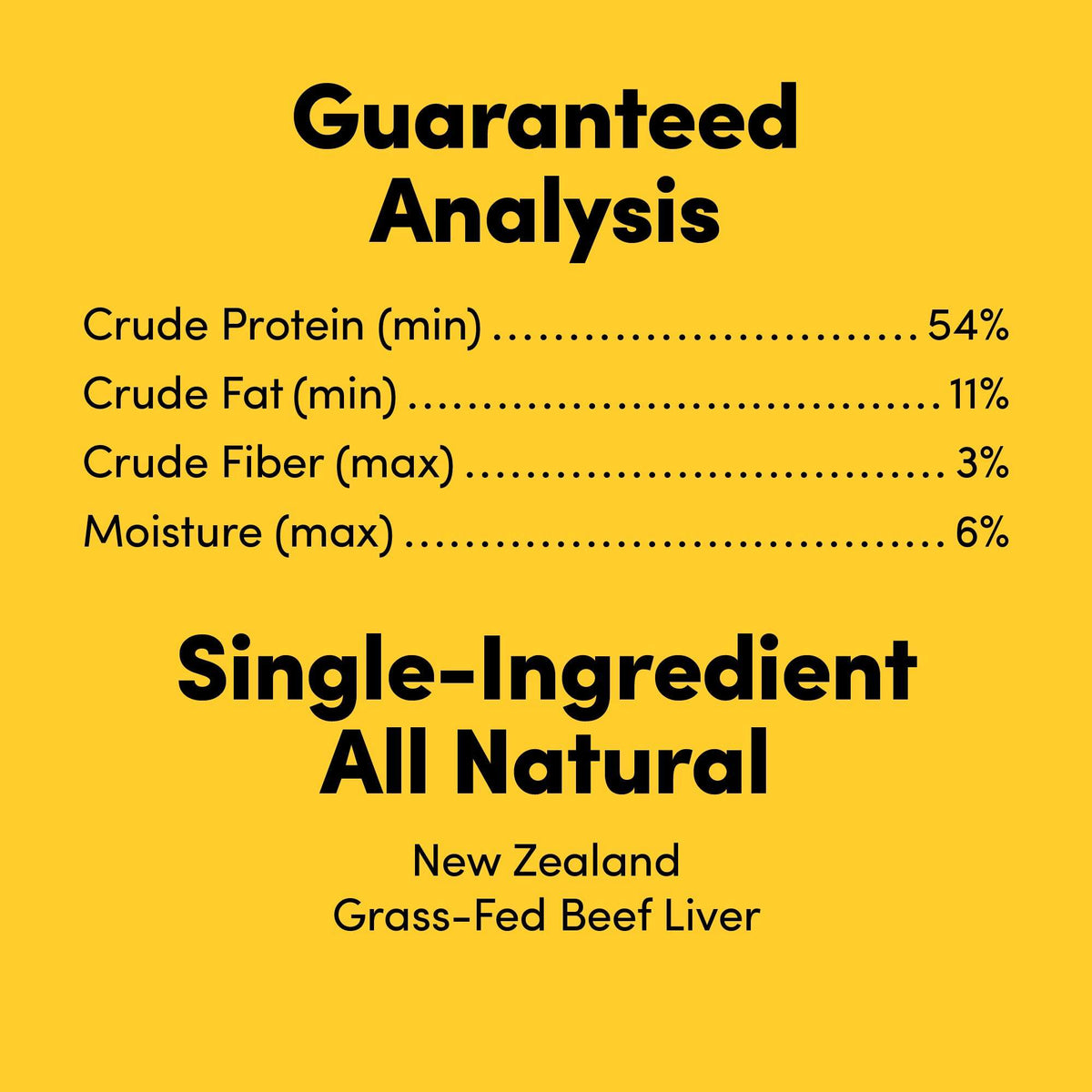 Animals Like Us Dog Beef Liver Freeze-Dried Raw Treats 85G