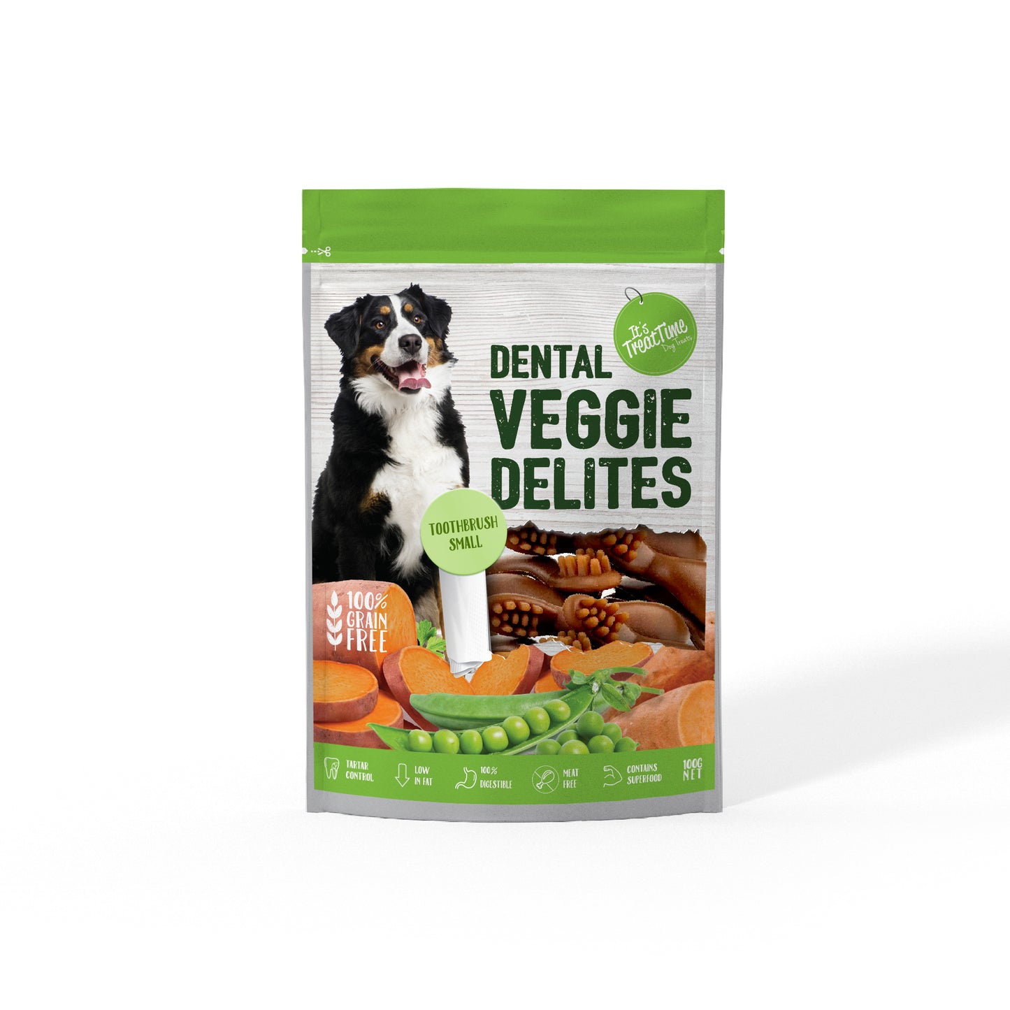 It’s Treat Time – Vegetable Toothbrush