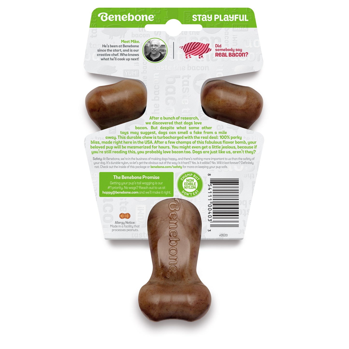 Benebone – Bacon Wishbone