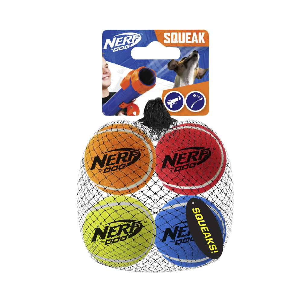 NERF DOG – Squeak Tennis Balls