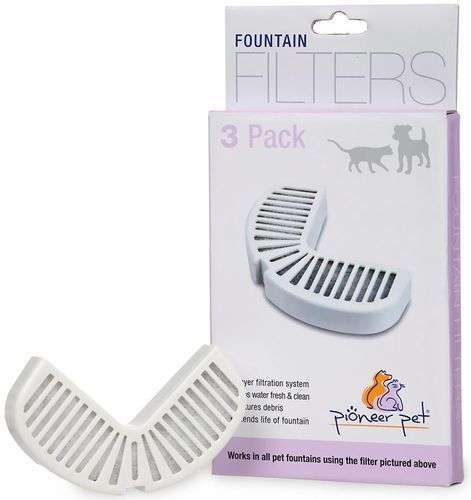 Pioneer Raindrop Ceramic Pet Drinking Fountain 1.7 Litre - Black