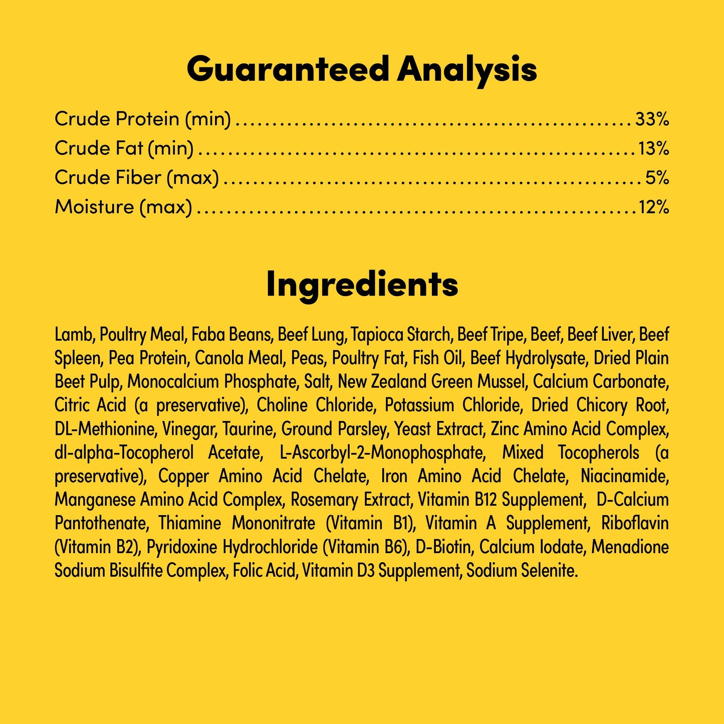 Animals Like Us Dog Rawmix33 With Grass-Fed Beef 2Kg