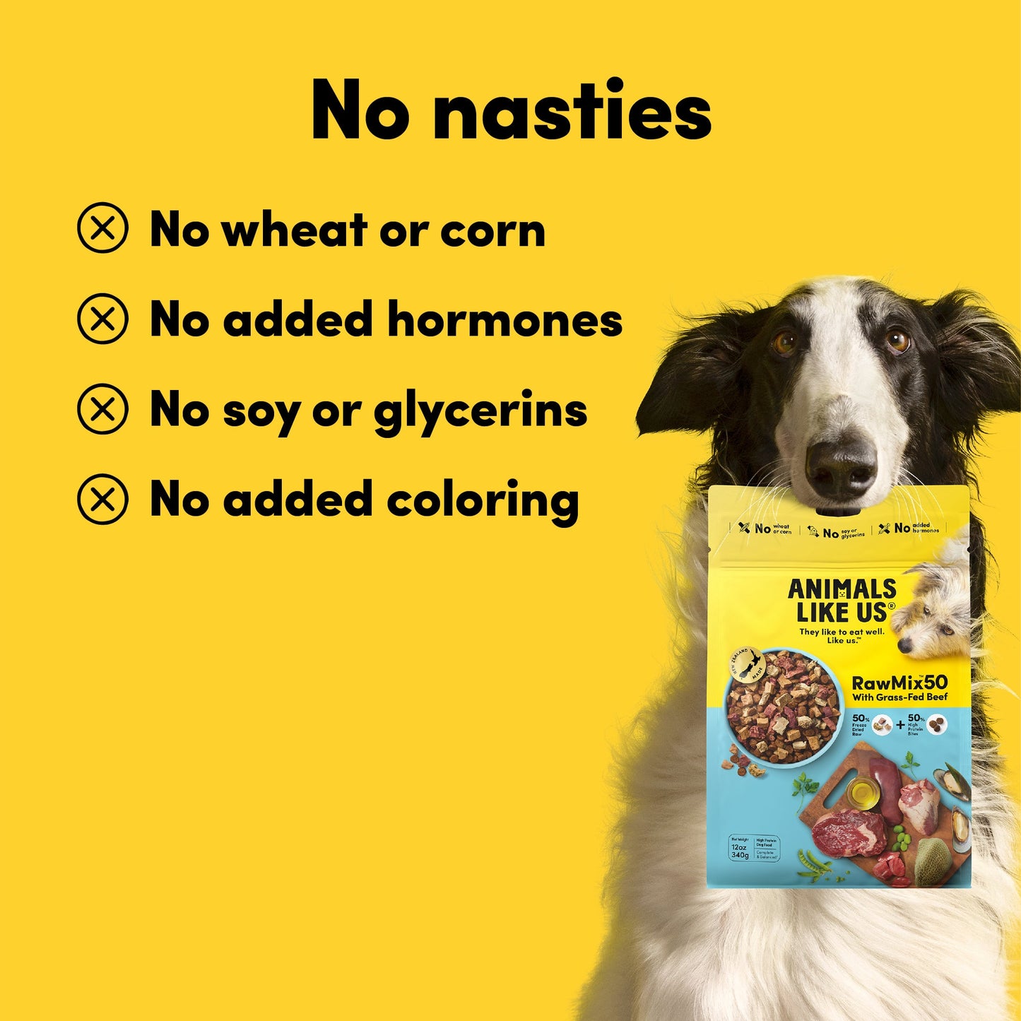 Animals Like Us Dog Rawmix50 Grass-Fed Beef