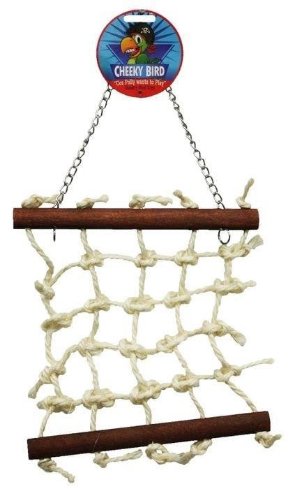 Cheeky Bird Natural Rope Lattice