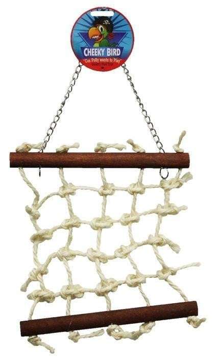 Cheeky Bird Natural Rope Lattice
