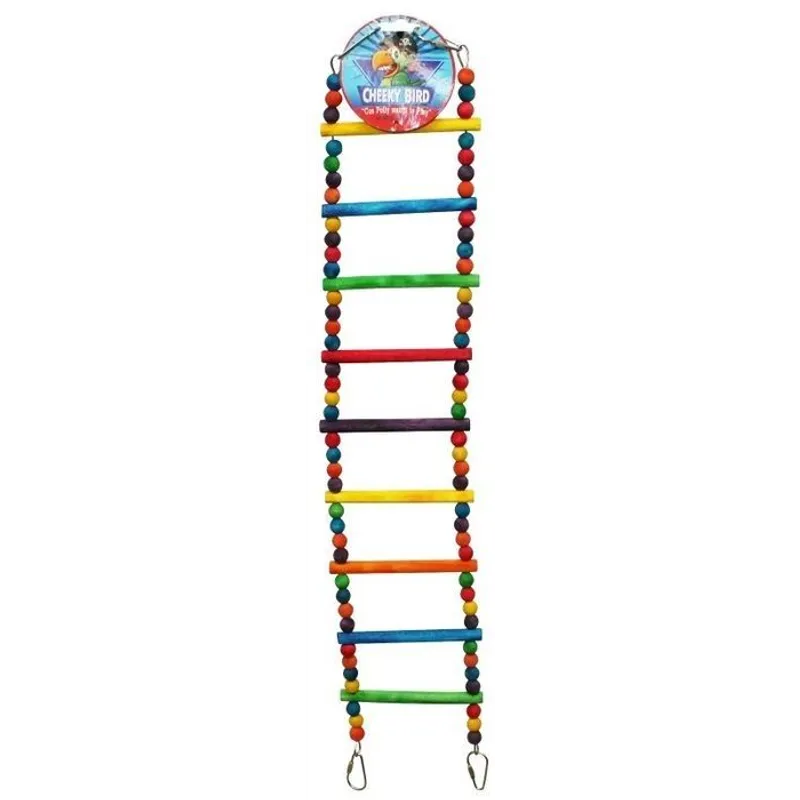 Cheeky Bird 9 Step Ladder With Beads