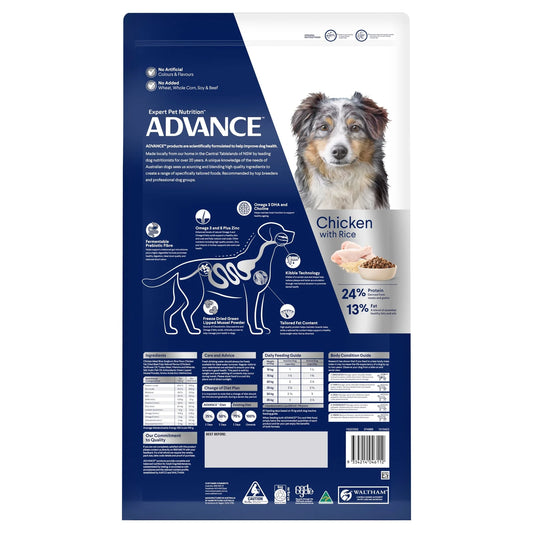Advance – Adult Dog – Medium Breed – Healthy Ageing -15kg