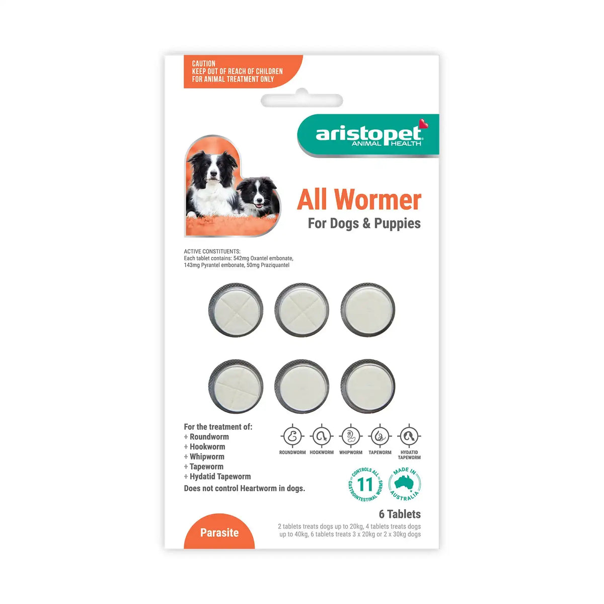 Aristopet – All Wormer for Dogs & Puppies