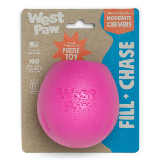 West Paw Rumbl Treat Dispensing Dog Toy - Guaranteed Tough