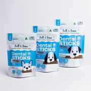 Bell & Bone Dog Dental Sticks Lamb Mint Honey 44Pk