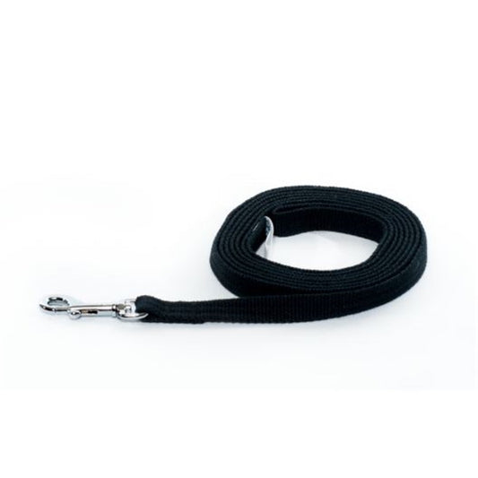 Beau Pets – Cotton Webbing Training Lead – Black