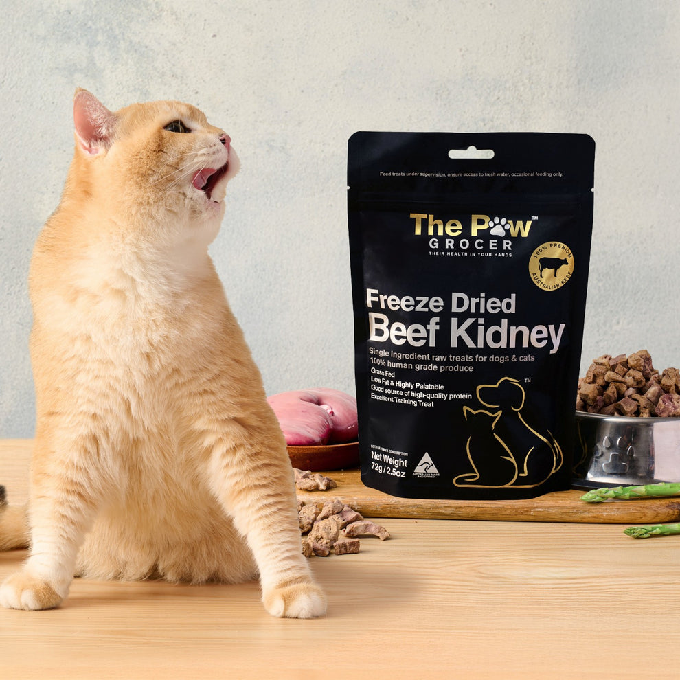 The Paw Grocer Black Label Freeze Dried Beef Kidney 72G