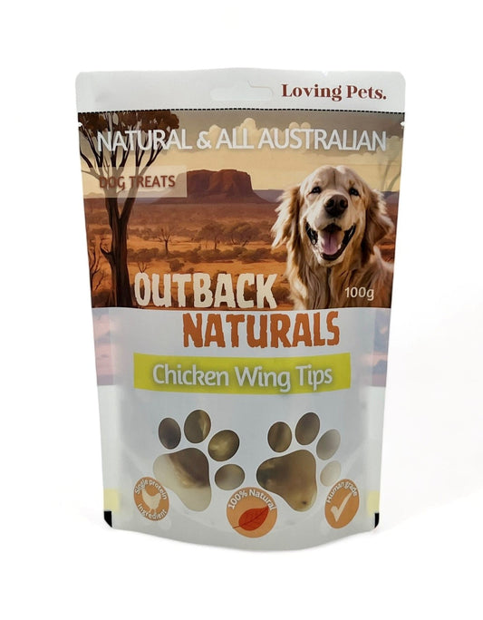 Loving Pets Chicken Wing Tips 100G