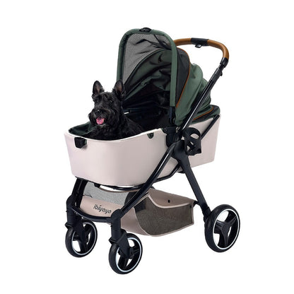 Ibiyaya Retro Luxe Pet Stroller