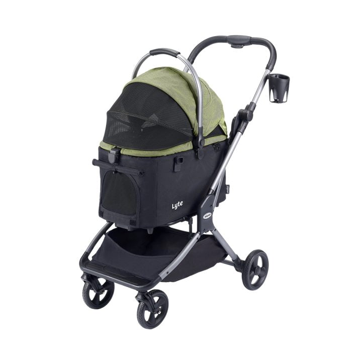 Ibiyaya Lyte 3-In-1 Detachable Pet Stroller Medium - Green