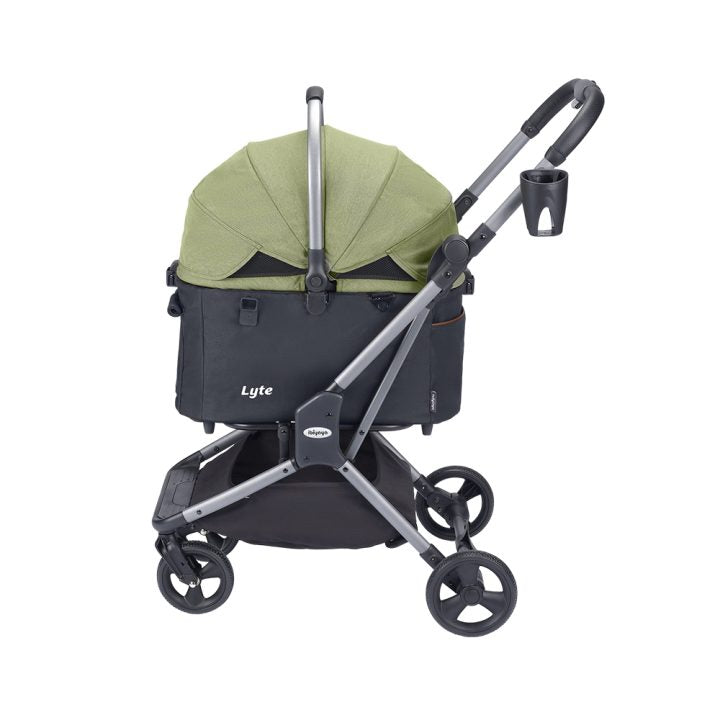 Ibiyaya Lyte 3-In-1 Detachable Pet Stroller Medium - Green