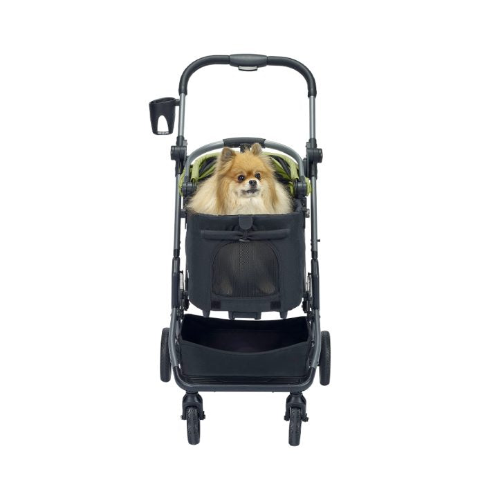 Ibiyaya Lyte 3-In-1 Detachable Pet Stroller Medium - Green