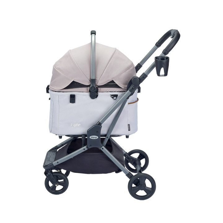 Ibiyaya Lyte 3-In-1 Detachable Pet Stroller Medium - Apricot