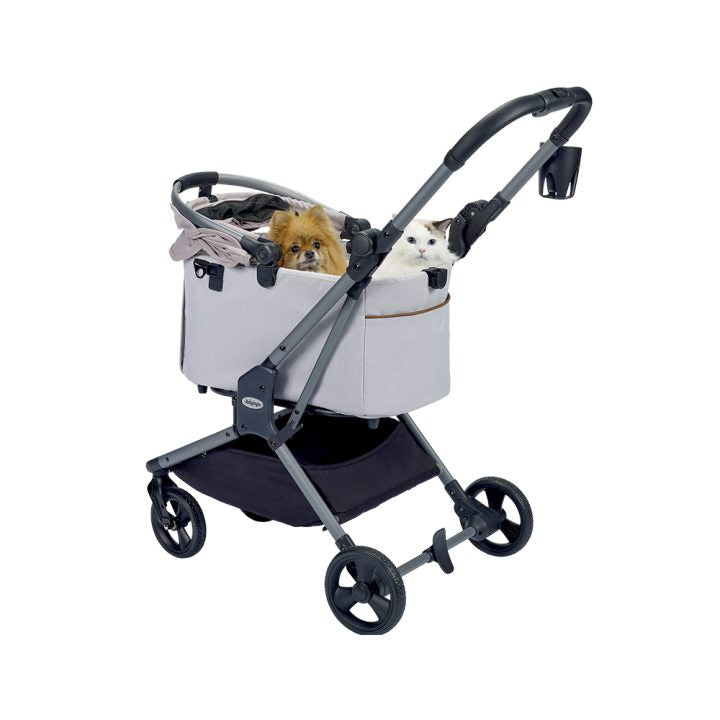 Ibiyaya Lyte 3-In-1 Detachable Pet Stroller Medium - Apricot