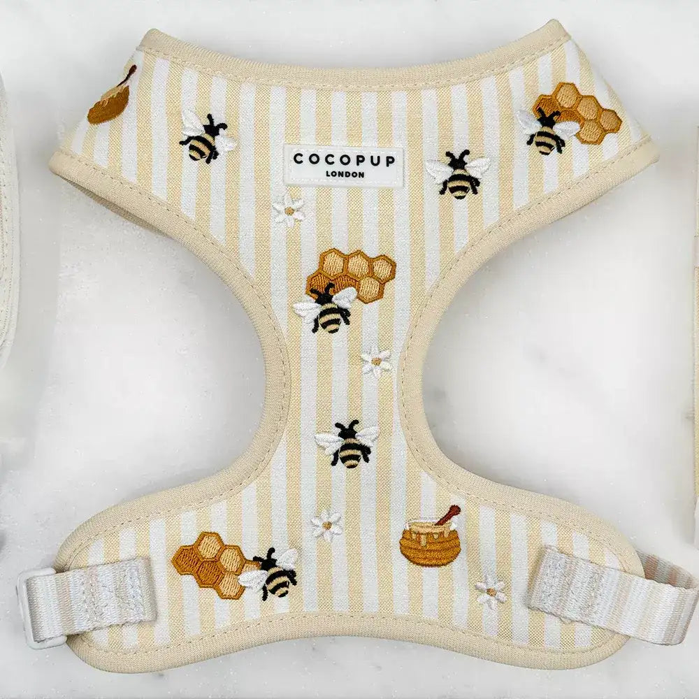Cocopup London – Adjustable Neck Harness – Honey Meadow