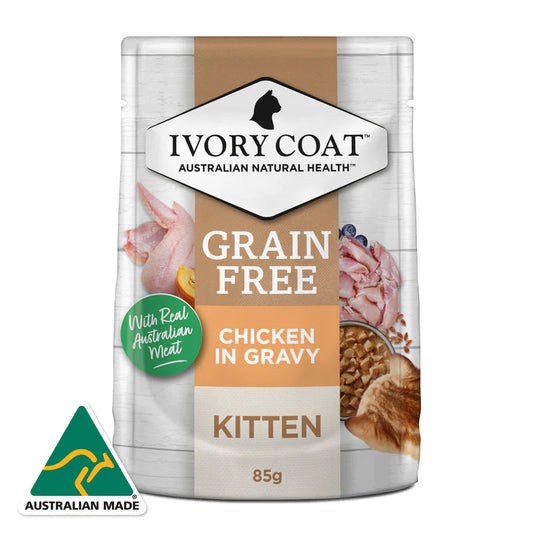 Ivory Coat – Pouches – Kitten – GRAIN FREE