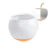 All Fur You Wobbler Slow Feeder Bowl Grey or Orange