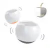 All Fur You Wobbler Slow Feeder Bowl - Grey or Orange - Designed to encourage dogs to work for their food