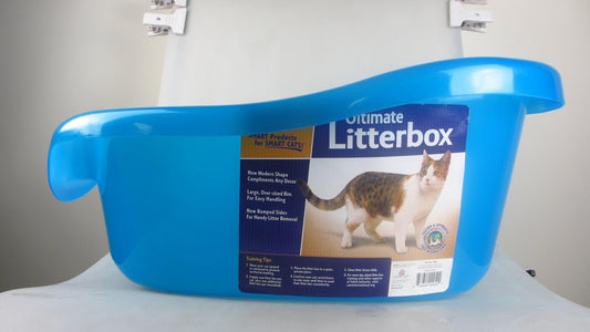 Smartcat The Ultimate Cat Litter Box - Transparent Blue