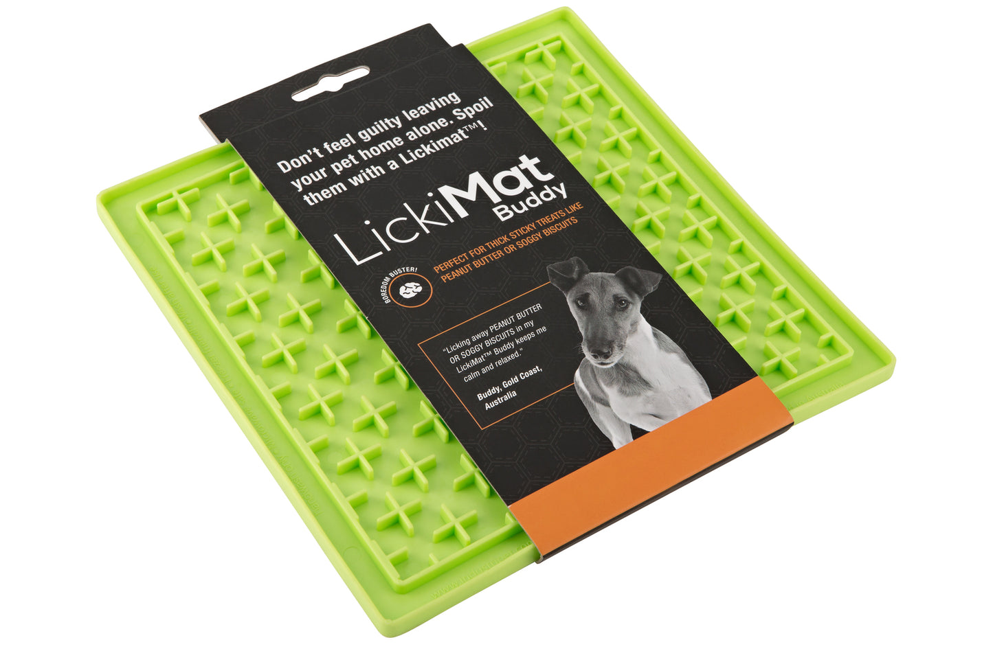 Lickimat Buddy Original Slow Food Anti-Anxiety Licking Mat for Cats & Dogs