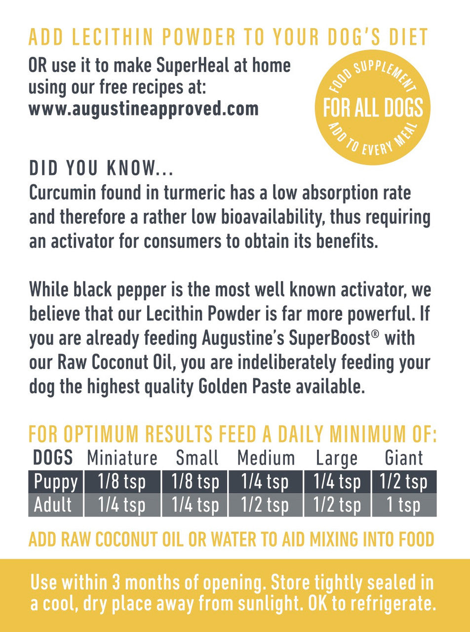 Augustine Approved Lecithin Powder 100G