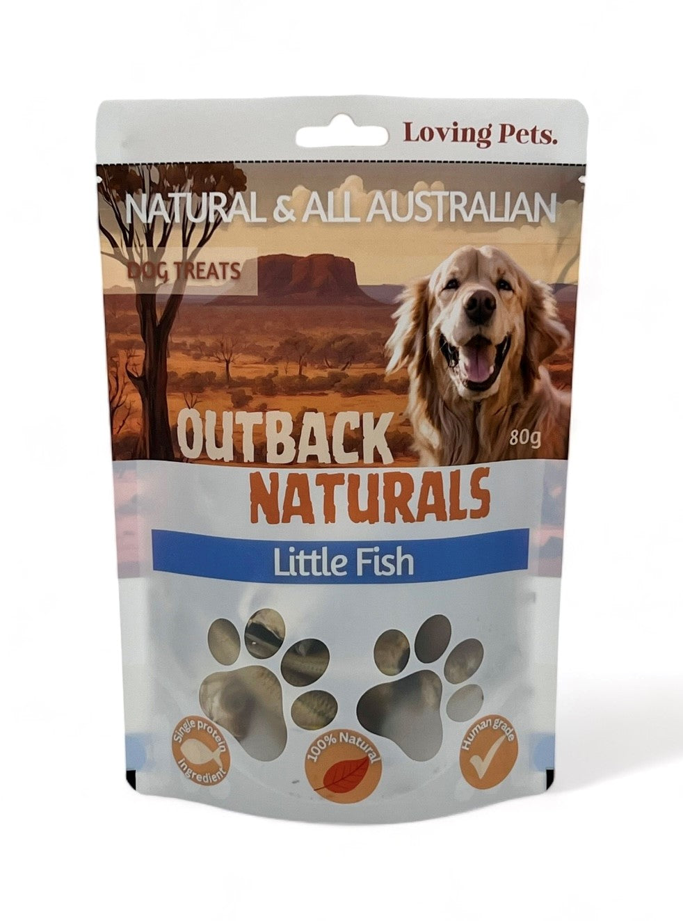 Loving Pets Little Fish 80G