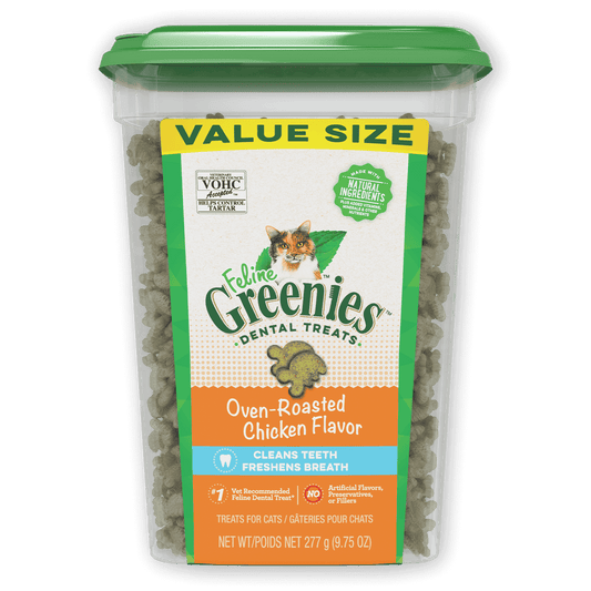 Greenies – Dental Cat Treats – Value Tub's