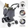 Ibiyaya Maxi Deep Carriage Pet Stroller - Grey