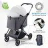Ibiyaya Maxi Deep Carriage Pet Stroller - Grey