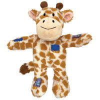 KONG Wild Knots Giraffe Tug & Snuggle Plush Dog Toy