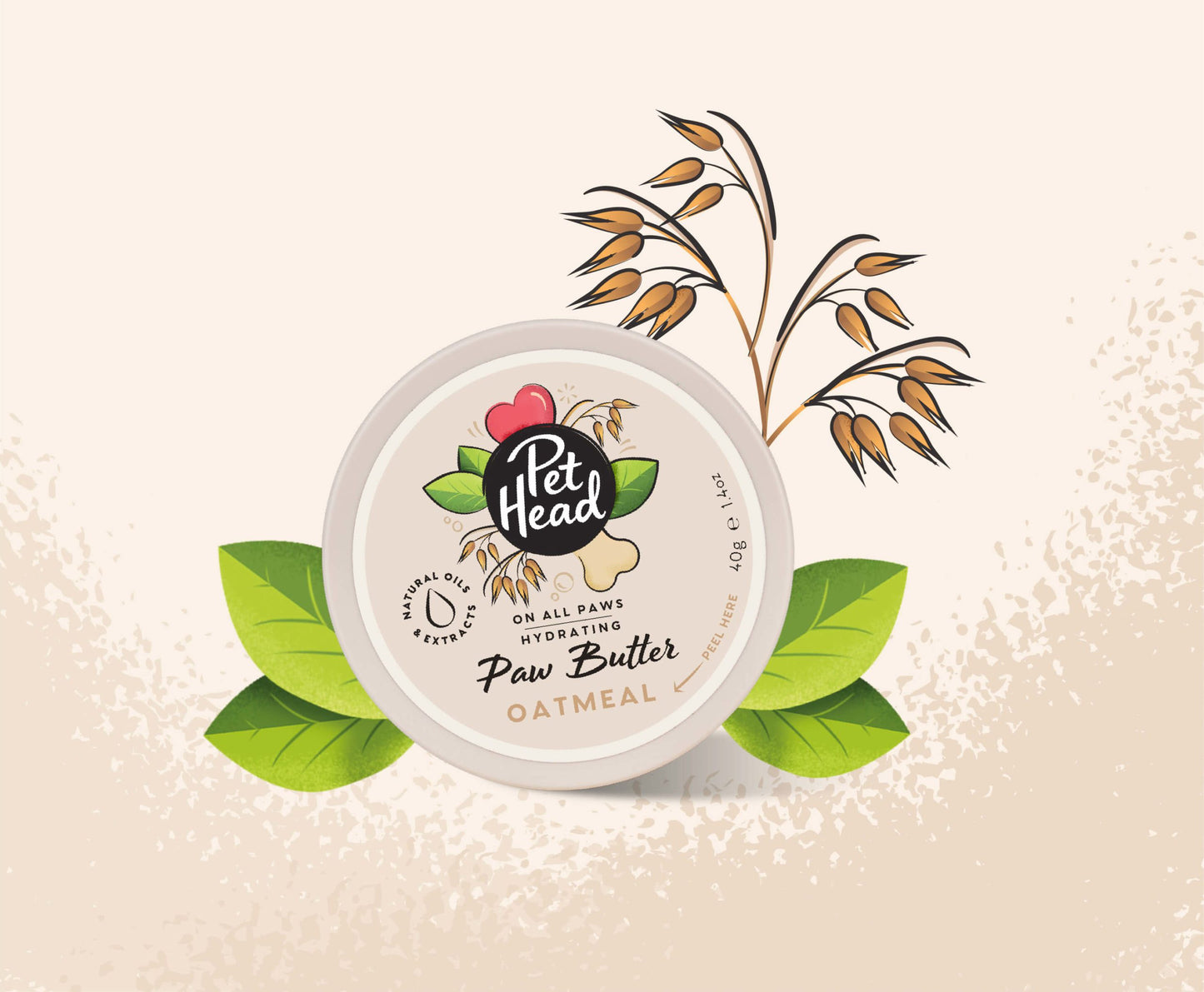 Pet Head – On All Paws Oatmeal Paw Butter