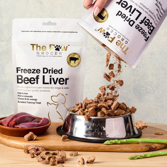 The Paw Grocer Freeze Dried Beef Liver 90G