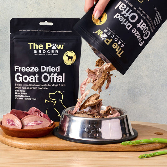 The Paw Grocer Black Label Freeze Dried Goat 72G